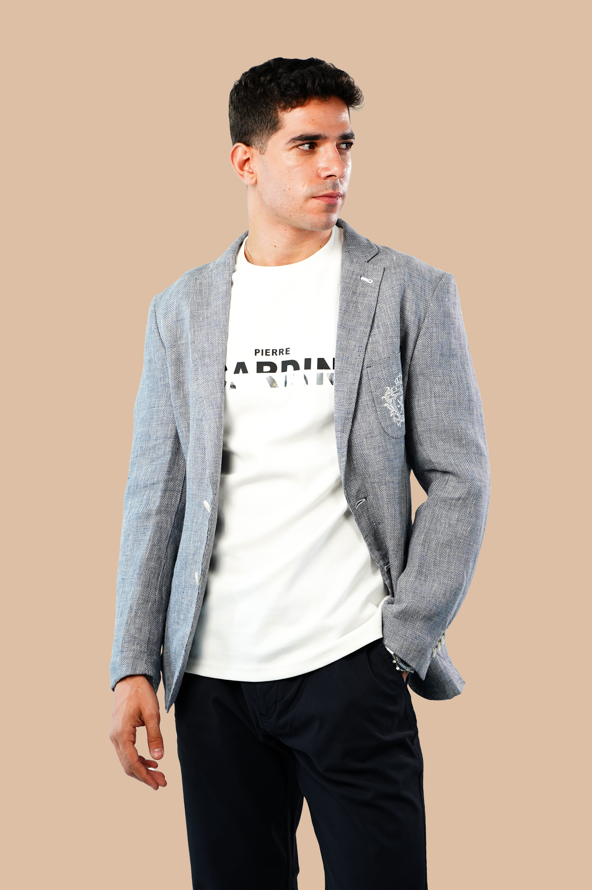 linen casual blezer