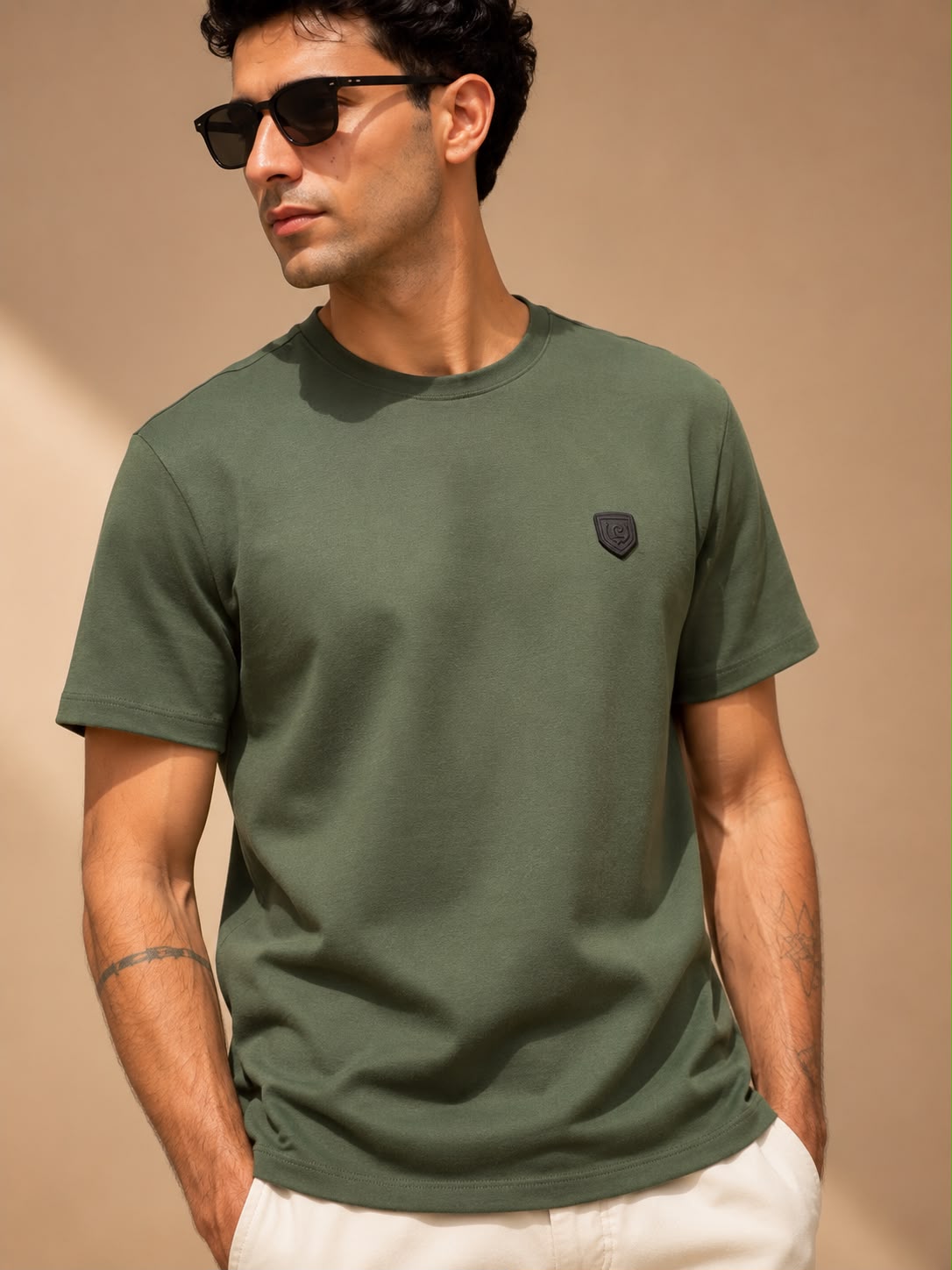 Pierre Cardin logo t shirt