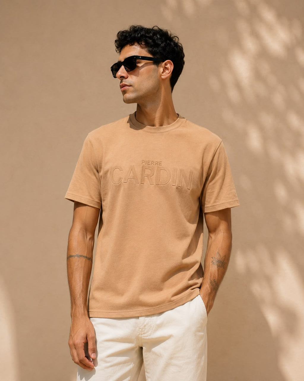 Relaxed fit round t shirt