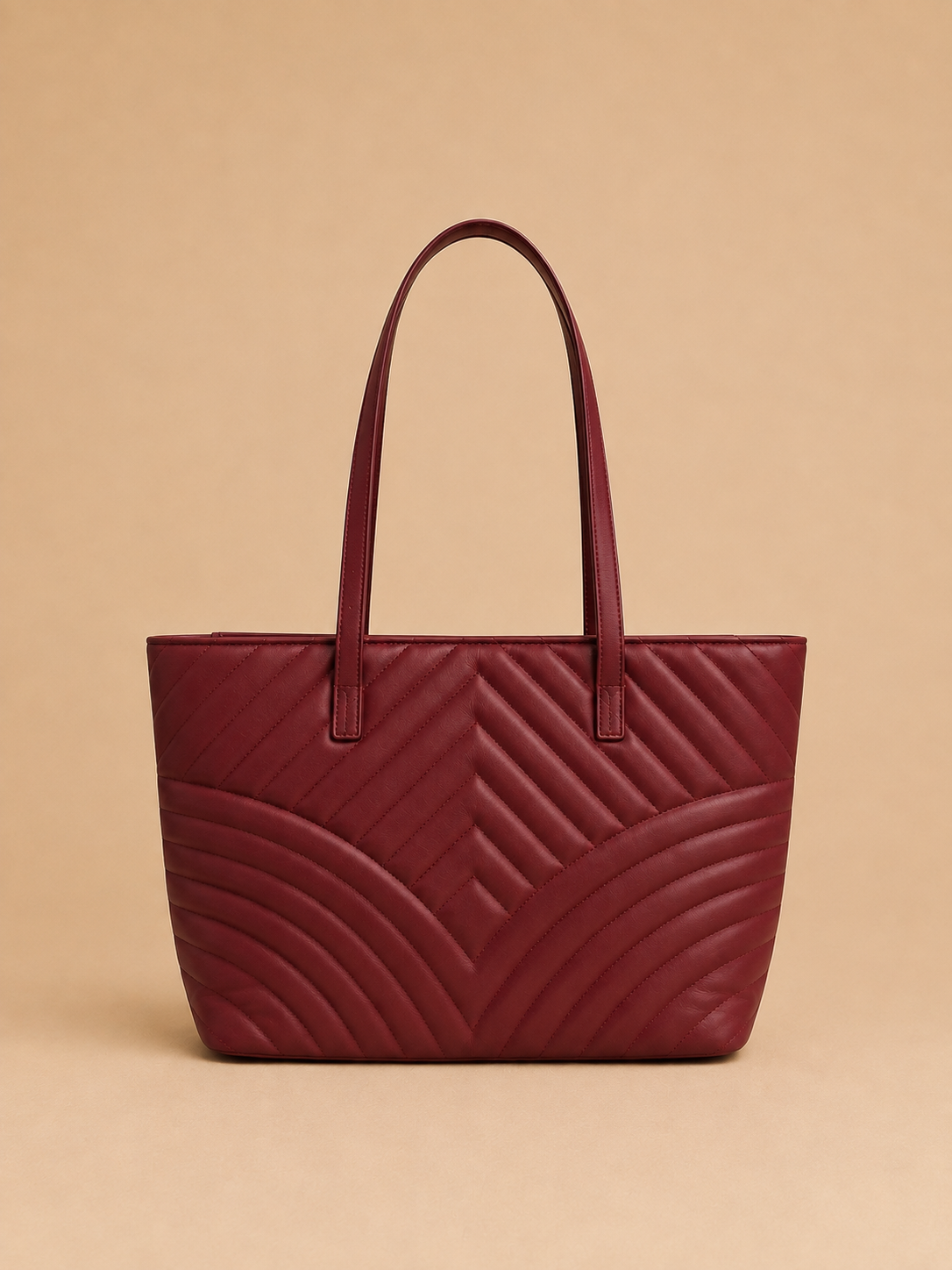 Maroon Leather bag