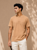 Relaxed fit round t shirt