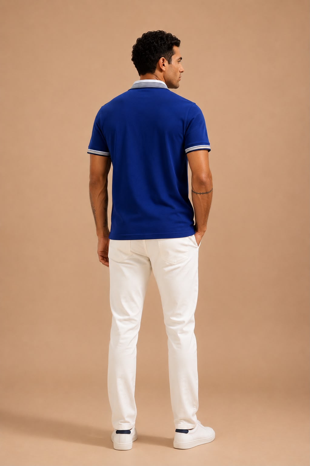 slim fit polo shirt