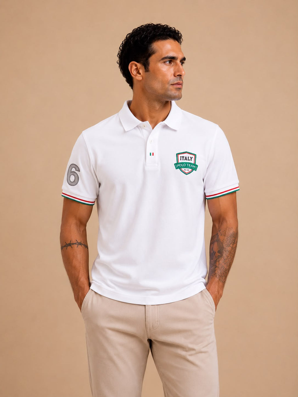 regular fit polo shirt