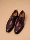 maroon classic shoes