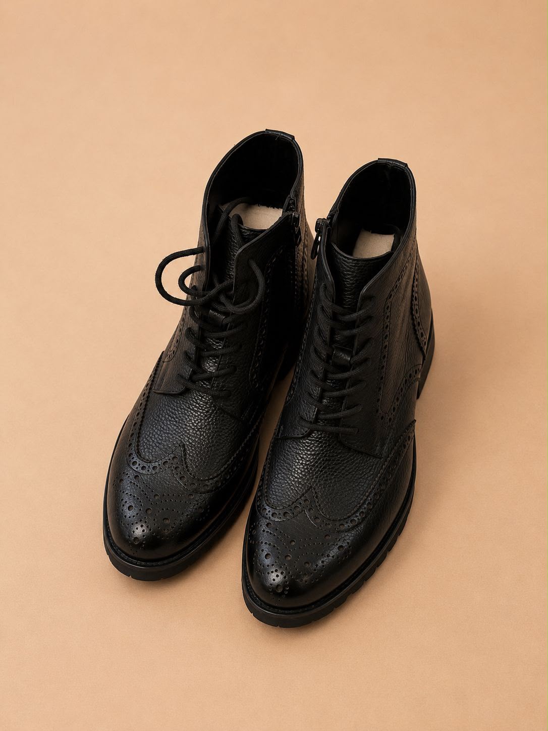 black boots